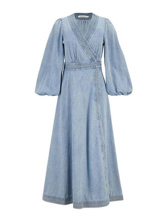 Zimmermann Indra Denim Midi Dress