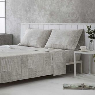 COTTON ARTEAN Juego de s&aacute;banas 100% algod&oacute;n org&aacute;nico beige 270x260 Cama 180