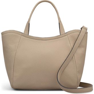 Radley London Small Muswell Lane Pebbled Leather Satchel in Porcini at Nordstrom Rack