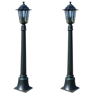 Berkfield Home Preston Garden Lights 2 pcs 105 cm in Green