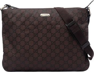 Gucci Pre-owned Gucci GG Nylon Crossbody Ladies CQW4NTUX418R4B77