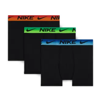 Nike Dri-FIT Big Kids Ombre Waistband Boxer Briefs (3-Pack) in Multicolor | 9N1122-U89
