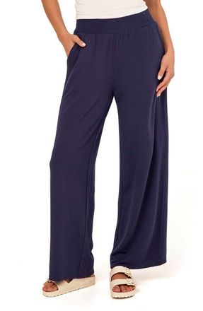 Threads 4 Thought Esmeralda Feather Wide Leg Pants in Stargazer at Nordstrom, Size X-Large