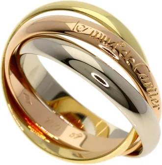 Cartier Trinity Yellow Gold (18K) Pink Gold (18K) White Gold (18K) Band Ring (Pre-Owned)
