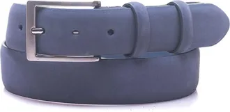 Angelo Nardelli Cintura in camoscio Grigio Angelo Nardelli Uomo