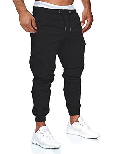 Lot De 3 Pantalons De Jogging Cargo Homme | Taille élastique, Style Décontracté, Pour Sport Ou Quotidien