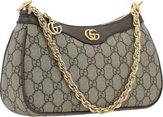 Gucci Womens Ophidia Shoulder Bag B.ebony-N.acer-Vrv B.ebony/n.acer/vrv