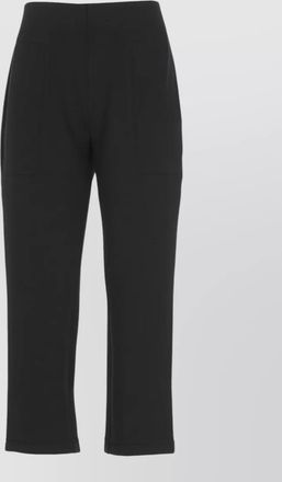Wolford high waist cropped straight leg trousers