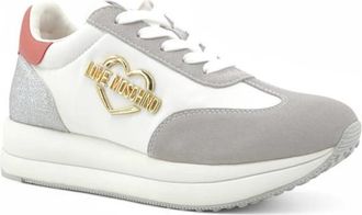 Love Moschino Sneakers - Dames - Sneakers - Wit - 39 EU - Leer - Schoenen