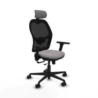 Piqueras y Crespo Silla De Oficina Piqueras Y Crespo Jorquera Negro Brazos Ajustables