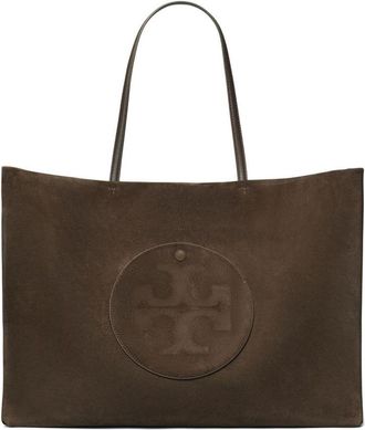 Tory Burch Brown Ella Suede Tote Bag