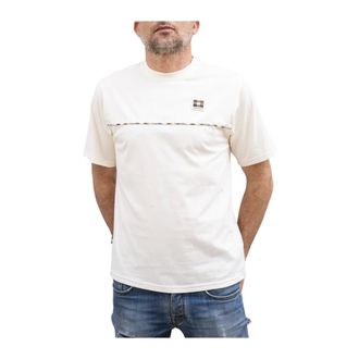 Aquascutum Tops, Heren, Beige, M, T-Shirts
