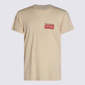 Maison Margiela T-Shirts And Polos Light And Natural-Uomo
