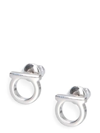 Ferragamo Gancini Piccoli Earrings - Silver