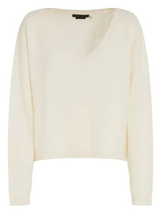 Alice & Olivia Williams V-neck sweater - Neutrals
