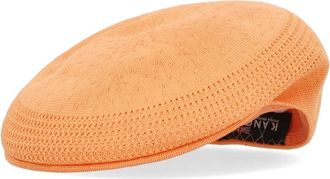 Kangol Ventair Papaya Pet voor Mannen - Heren - Hoeden - Oranje - S - Polyester - Accessoires