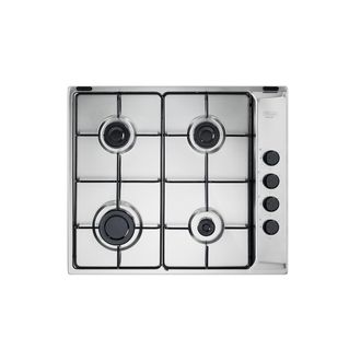 DeLonghi Placa De Cocina De Acero Inoxidable Empotrada Delonghi Fli 46 Asv 58 Cm A Gas 4 Fuegos