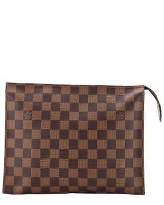 Louis Vuitton Brown Damier Toiletry Pouch 26 (Authentic Pre-Loved)