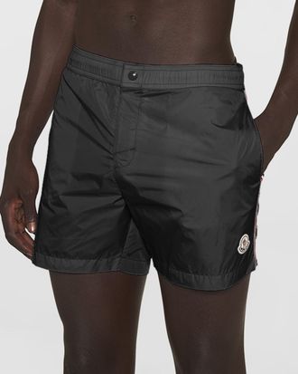 Moncler Men & apos;s Signature Swim Shorts