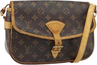 Louis Vuitton Pre-owned Canvas Cross Body Bag - Dames - Vintage Schoudertas - Bruin - ONE Size - Vintage