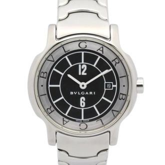 Bulgari Pre-owned Vintage Polshorloge - Dames - Vintage Horloges - Zwart - ONE Size - Vintage