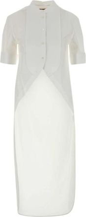J.W.Anderson Shirt Kleedjes - Dames - Shirt Kleedjes - Wit - 2XS - Kleedjes