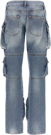 The Attico Cargo Pants - Blue