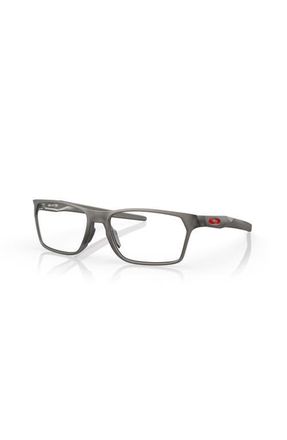 Oakley 55mm Rectangle optical glasses in Grey at Nordstrom