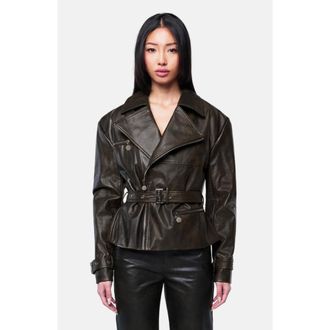 OW Collection DAPHNE Jacket in Black at Nordstrom, Size Medium