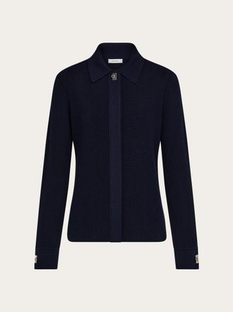 Ferragamo Donna Camicia in maglia Blu