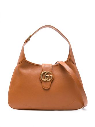 Gucci medium Aphrodite shoulder bag - women - Calf Leather - One Size - Brown