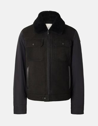 Moncler Mens ZERIQUE JACKET - Black - Size: 40/Regular