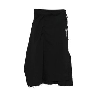Yohji Yamamoto Mujer, Faldas, Negro, Talla: S