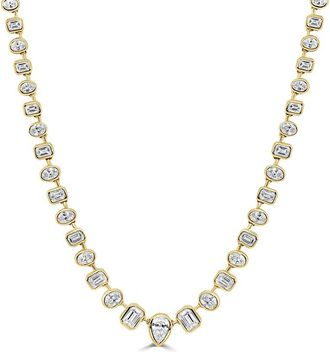 Sabrina Designs 14K 3.44 Ct. Tw. Diamond Layered Necklace