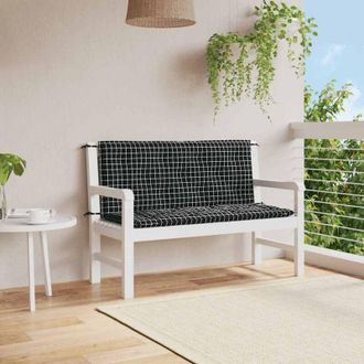 vidaXL Furniture Limited - Cojines Para Banco Jard&iacute;n 2 Uds Tela A