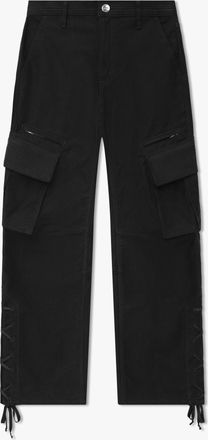 Rhude Black Hemp Cargo Womens Pants