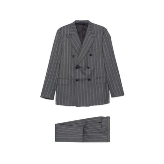 Caruso Pinstriped Double-breasted Suit