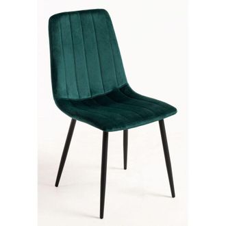 Regalos Miguel Sillas Comedor - Silla Liny Terciopelo - Verde