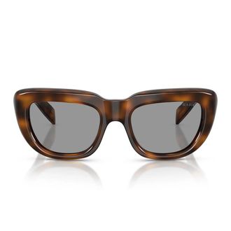 Prada Sunglasses Prd07 S 20 D50 Q Juniper Tortoise/Gray Women