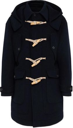 Dsquared2 Single-Breasted Coat - Heren - Mantel - Blauw - 2XL - Jassen