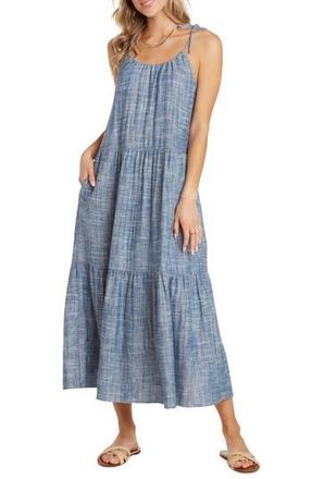 Willow Karina Tiered Maxi Dress in Indigo at Nordstrom Rack, Size Large