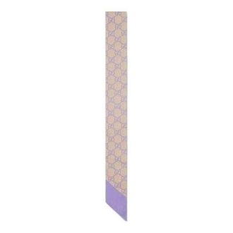 Gucci (WMNS) Gucci 26 GG Silk Twill Ribbon Lilac Beige 855289-3G001-1569