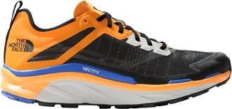 The North Face Mens Vectiv Infinite Trail Running Shoes In Tnf Black/cone Orange