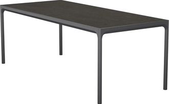 Houe FOUR Outdoor Tisch, 210 x 90 cm, dunkelgrau / graphit