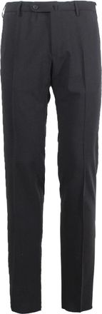 Incotex Broeken, Heren, Zwart, M, Wol, 35 Slim Fit Broek