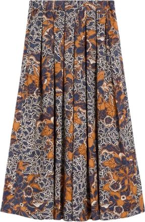 Max Mara Midi Skirts, female, Multicolor, Size: XS Wkduomo Skirt