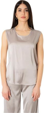 D.exterior Top fluida - - Tops - Donna - Grigio - M