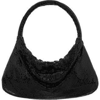 Nina Joyce Mesh Top Handle Bag in Black at Nordstrom Rack