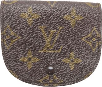 Louis Vuitton Brown Monogram Coin Purse/Coin Case (Pre-Owned)