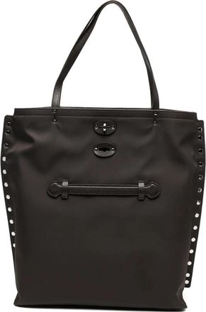 Zanellato A Spasso Rimboccata Tokyo Tote Bag - Dames - Shoppers - Groen - ONE Size - Nylon - Tassen